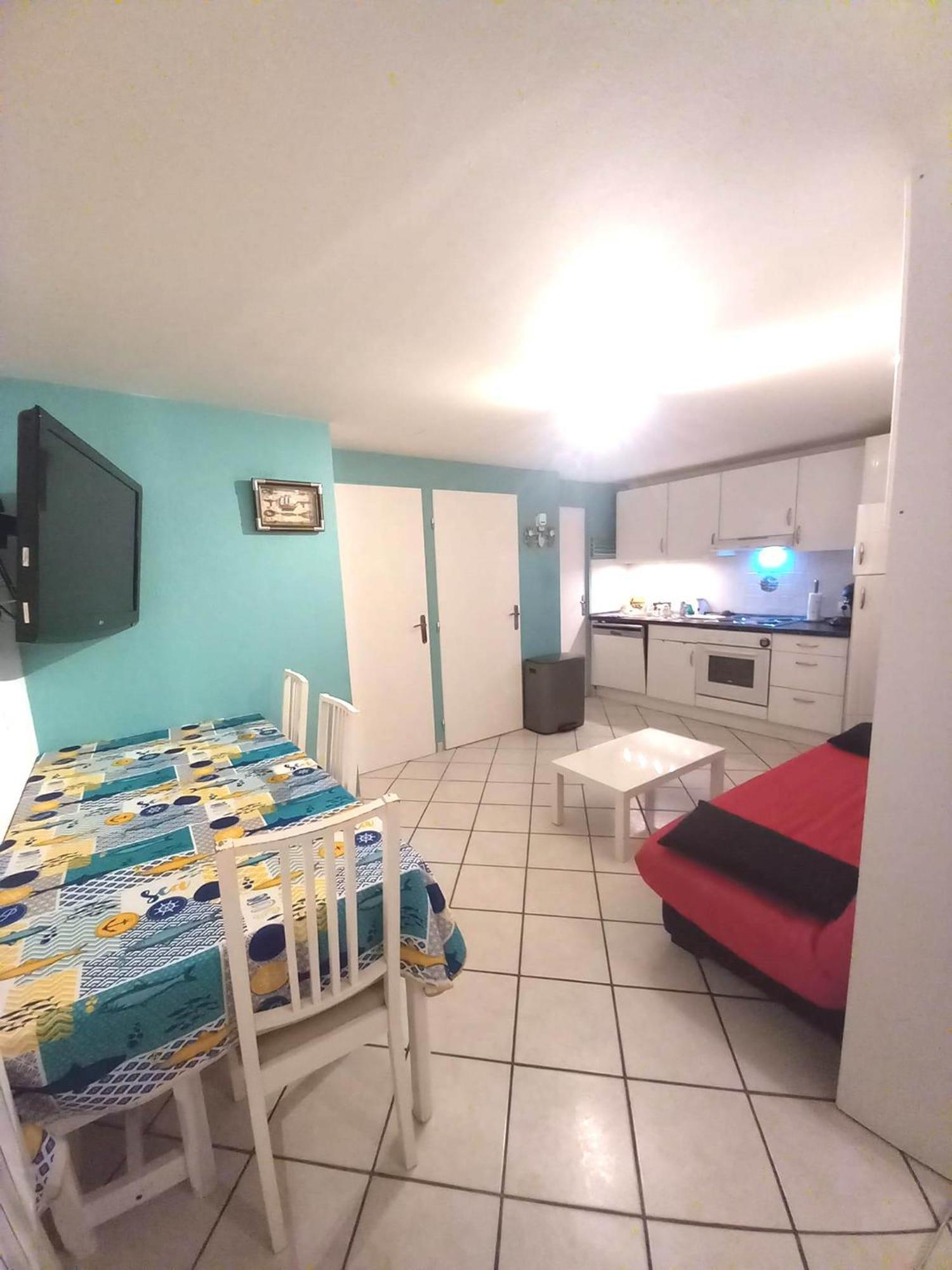 Barcares F2 Cabine, Rdc, Plage 50 M, 28 M2, 6 Personnes Le Barcarès المظهر الخارجي الصورة